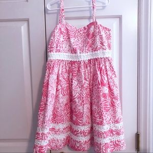 Lilly Pulitzer Pink Lion Dress, Size 12